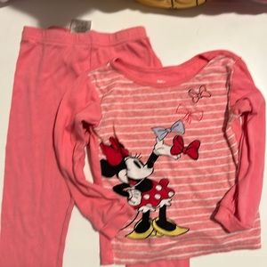 Toddler Minnie pajama set